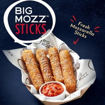 Big Mozz Mozzarella Cheese Sticks 2 lbs