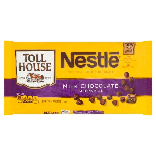 Nestle Toll House Milk Chocolate Chips  23 oz