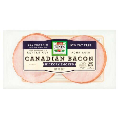 Jones Canadian Bacon 6 oz