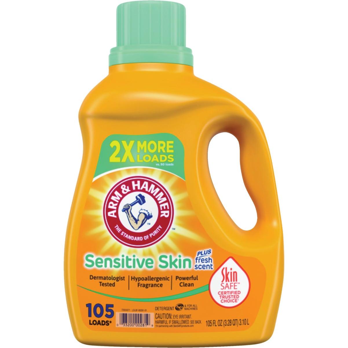 Arm & Hammer Sensitive Skin Laundry Detergent 105 fl oz