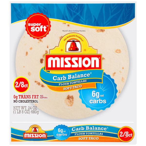 Mission Carb Balance Flour Tortilla 16 ct