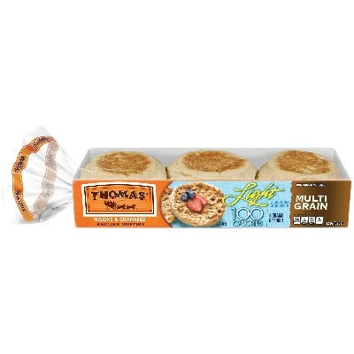 Thomas' English Muffins Multigrain Light 6ct