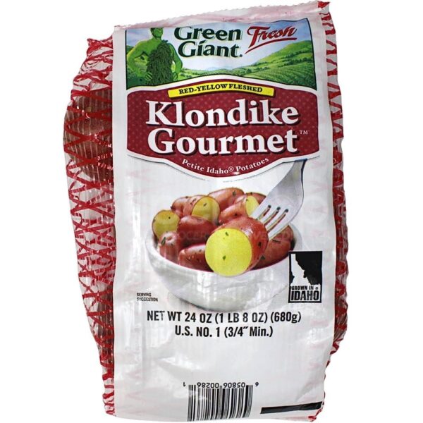 Fresh Green Giant Klondike Gourmet Petite Red-Yellow Fleshed Idaho Potatoes 24 oz