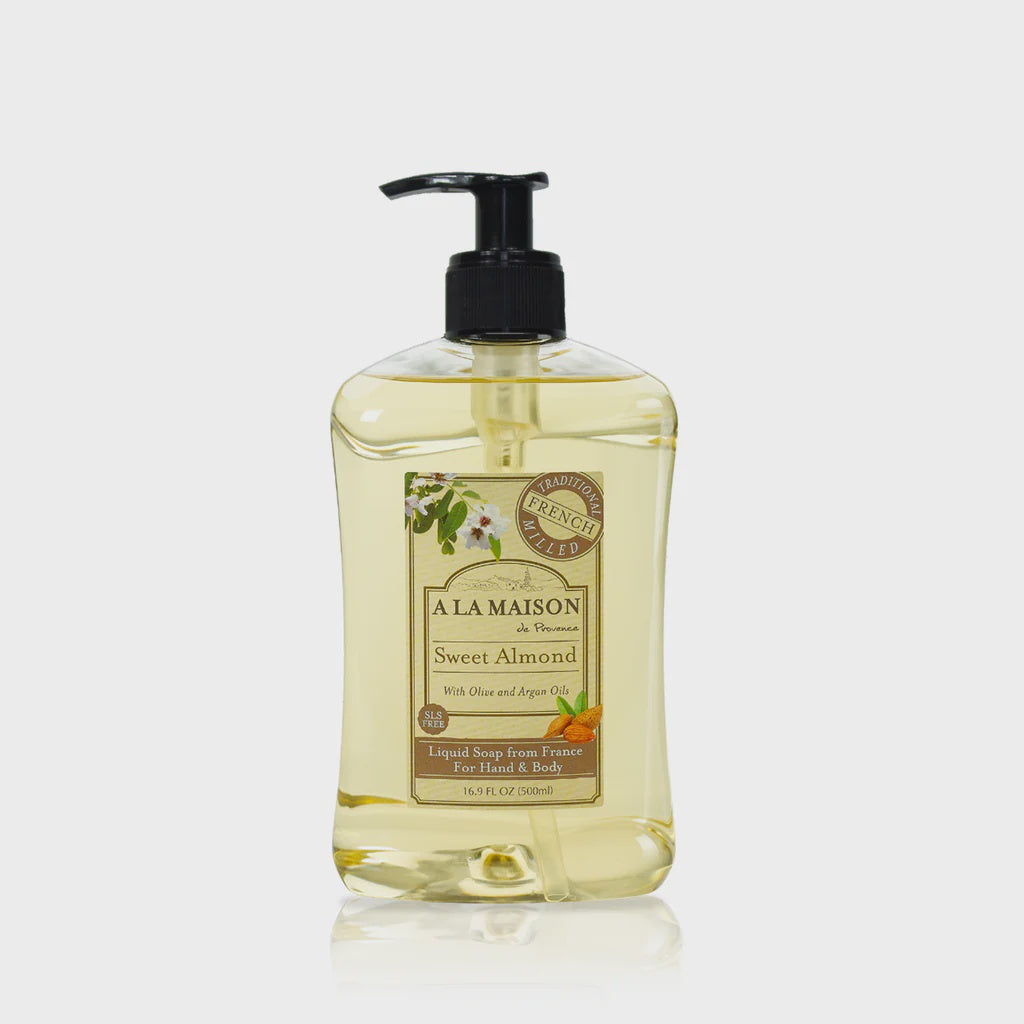 A La Maison Sweet Almond Hand Soap 16.9 oz