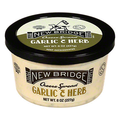 New Bridge Garlic & Herb Cheese Spread  8 oz