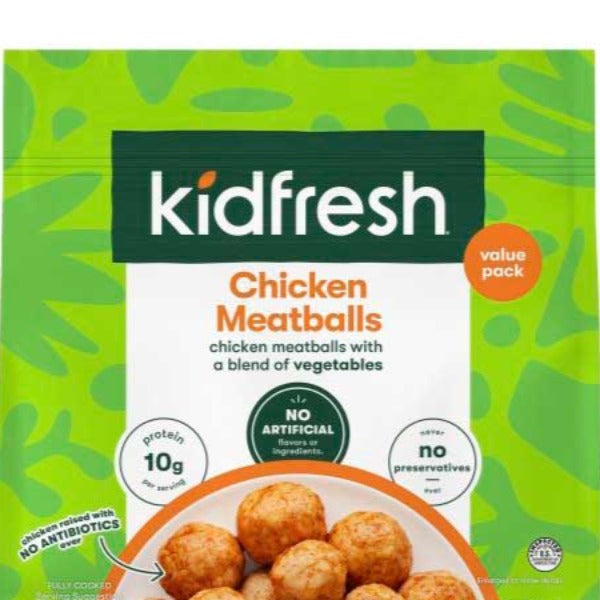 Kidfresh Fully Cooked Chicken Meatballs 8 oz