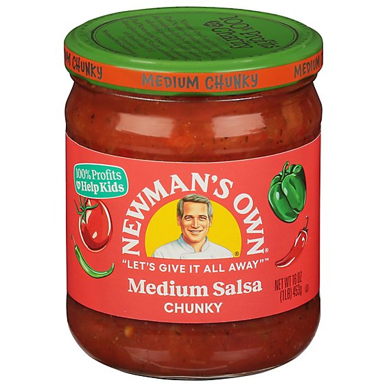 Newman's Own Medium Salsa 16 oz