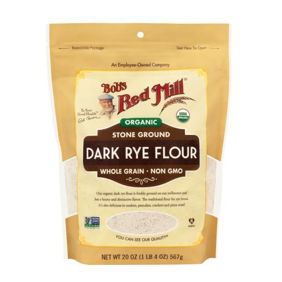 Bob's Red Mill Organic Dark Rye Flour  20 oz