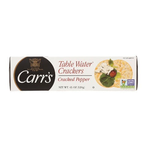 Carr's Cracked Pepper Crackers  4.25 oz