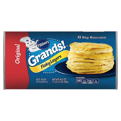 Pillsbury Grands Original Flaky Layers Biscuit 16.3 oz