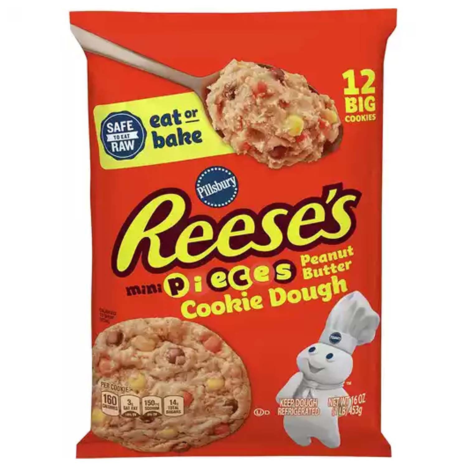 Pillsbury Reese's Cookie Dough 16 oz