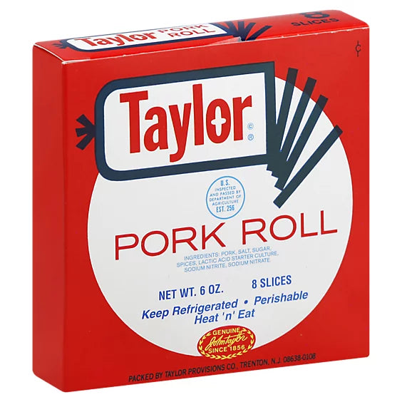 Taylor Pork Roll Thin Sliced 6 oz