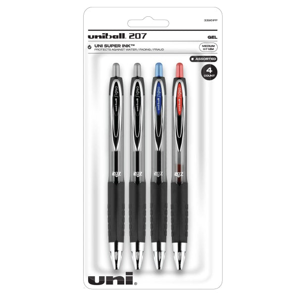 Uniball Pens Multi Colored  4 ct