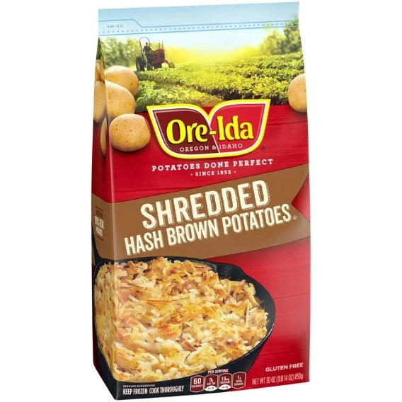 Ore-Ida Shredded Hash Brown Potatoes 30 oz