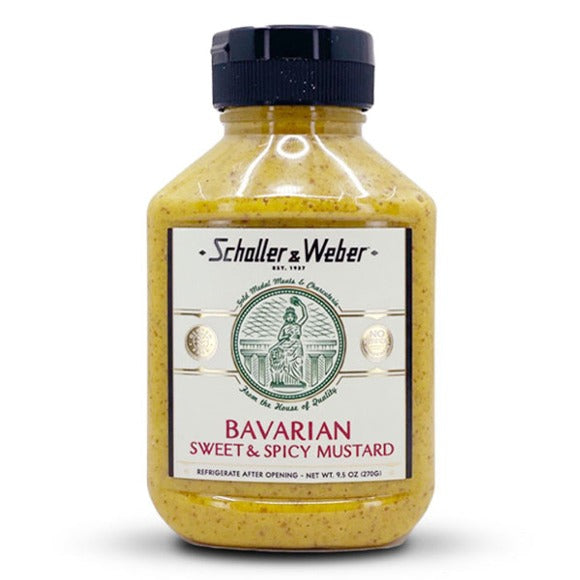 Schaller & Weber Bavarian Mustard 9.5 oz