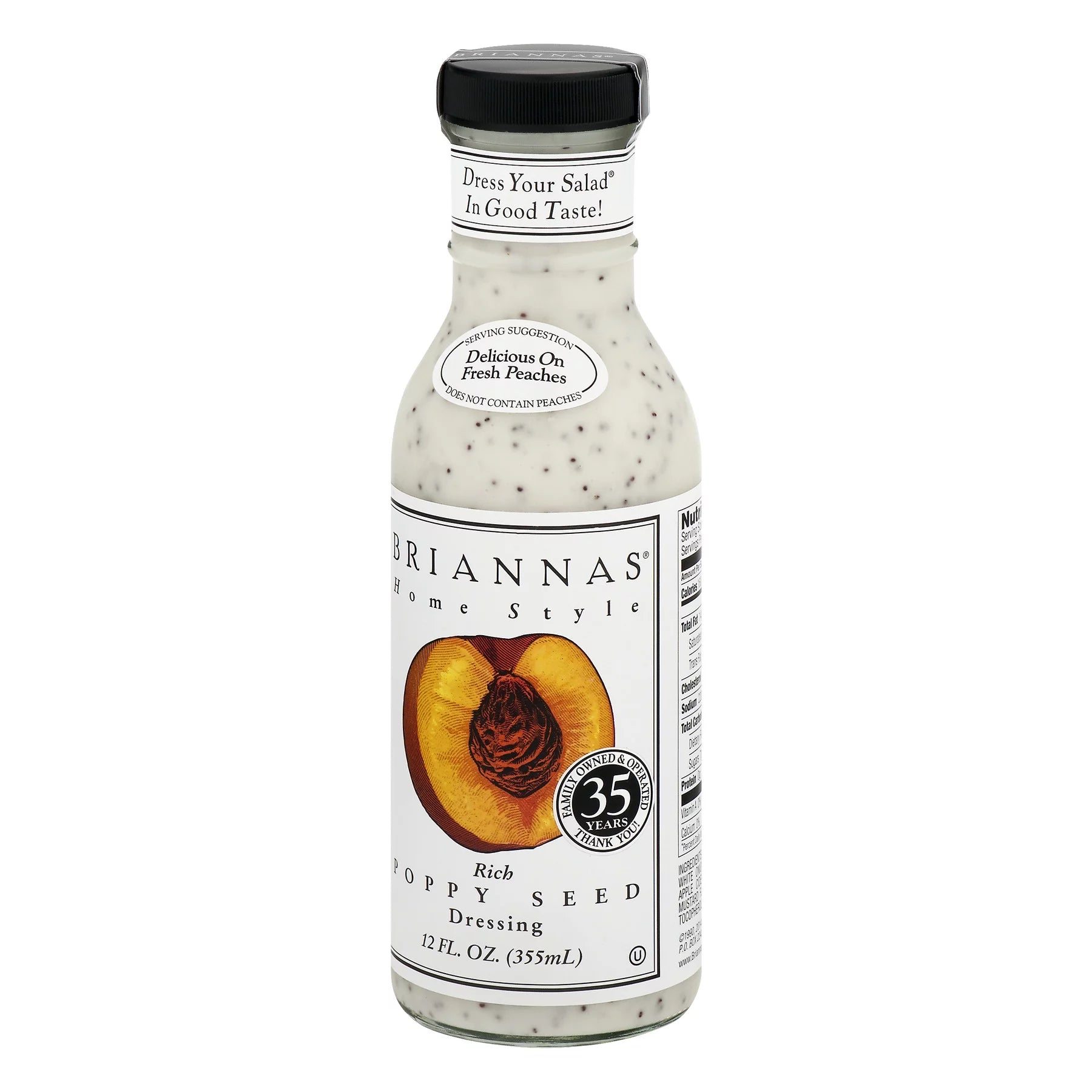 Brianna's Homestyle Poppy Seed Dressing 12 oz