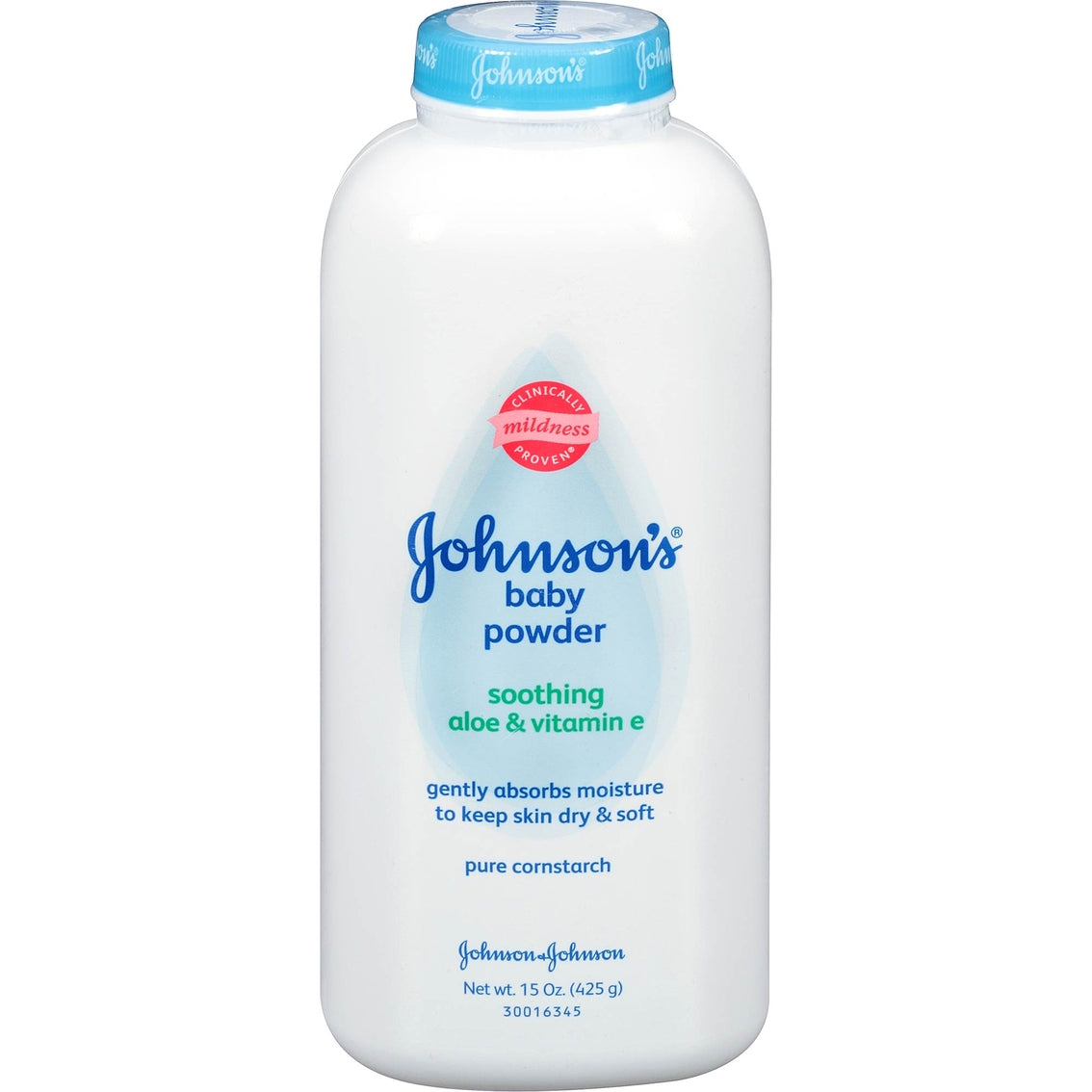 Johnson's Baby Powder Aloe & Vitamin E  15 oz