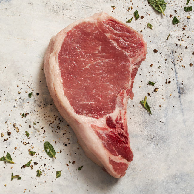 Frozen Allegiance Bone-In Frenched Center Cut Pork Chop