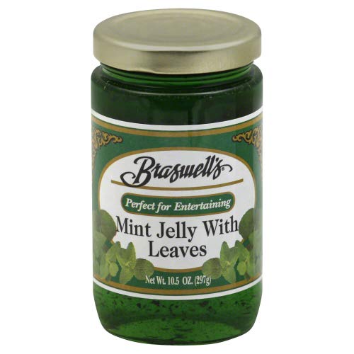 Braswell's Mint Jelly with Leaves  10.5 oz