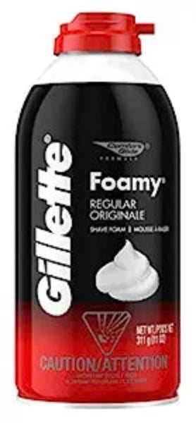 Gillette Foamy Shave Cream Regular 11 oz