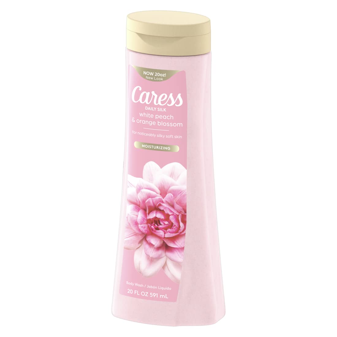 Caress White Peach & Orange Blossom Body Wash  20 oz