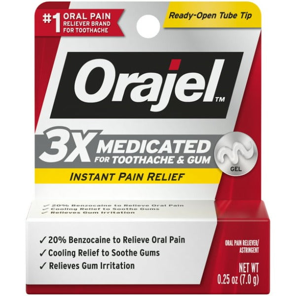 Orajel 3x Toothache & Gum .25oz