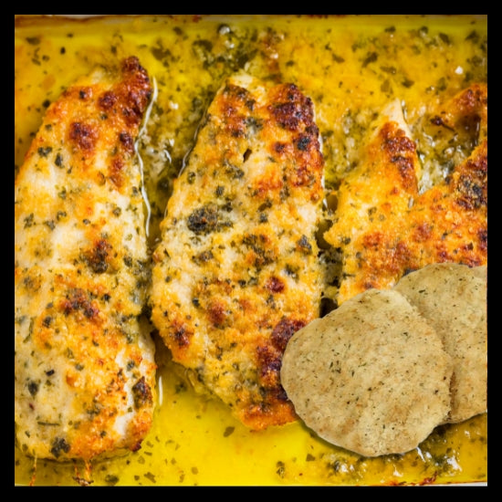 Italian Breaded Chicken Breast Filets  5 lb bag