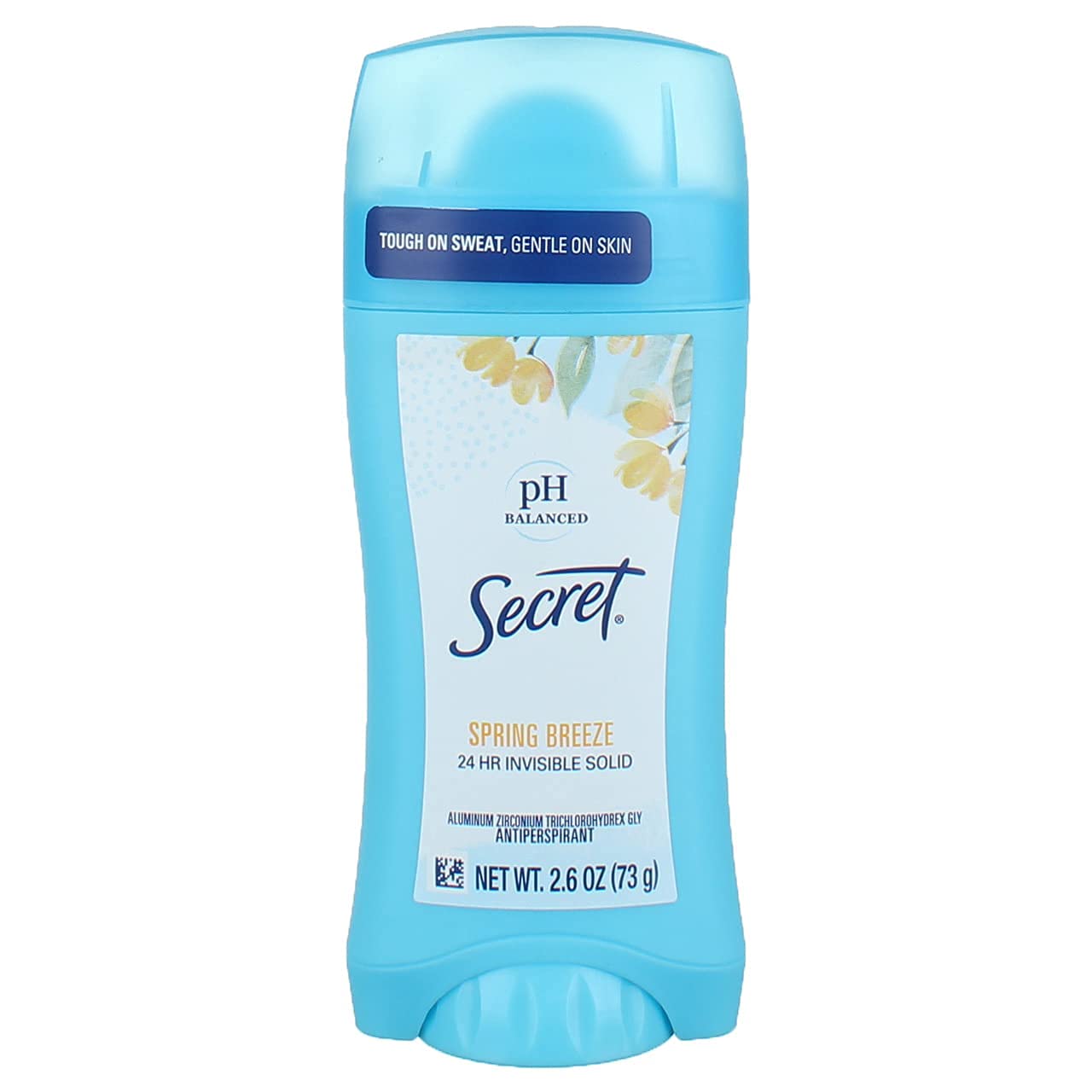 Secret Spring Breeze Invisible Solid Deodorant  2.6 oz