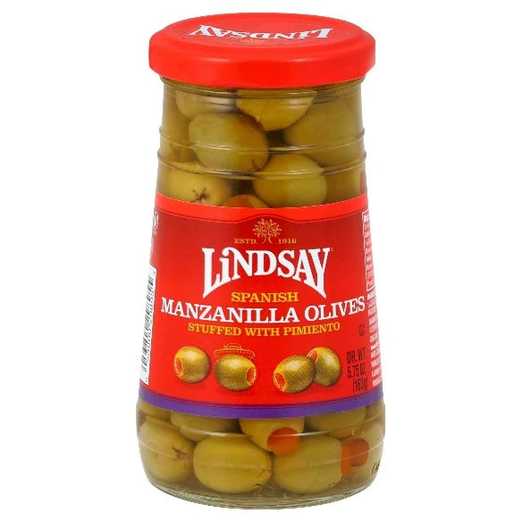 Lindsay Pimiento Manzanilla Olives 5.75 oz