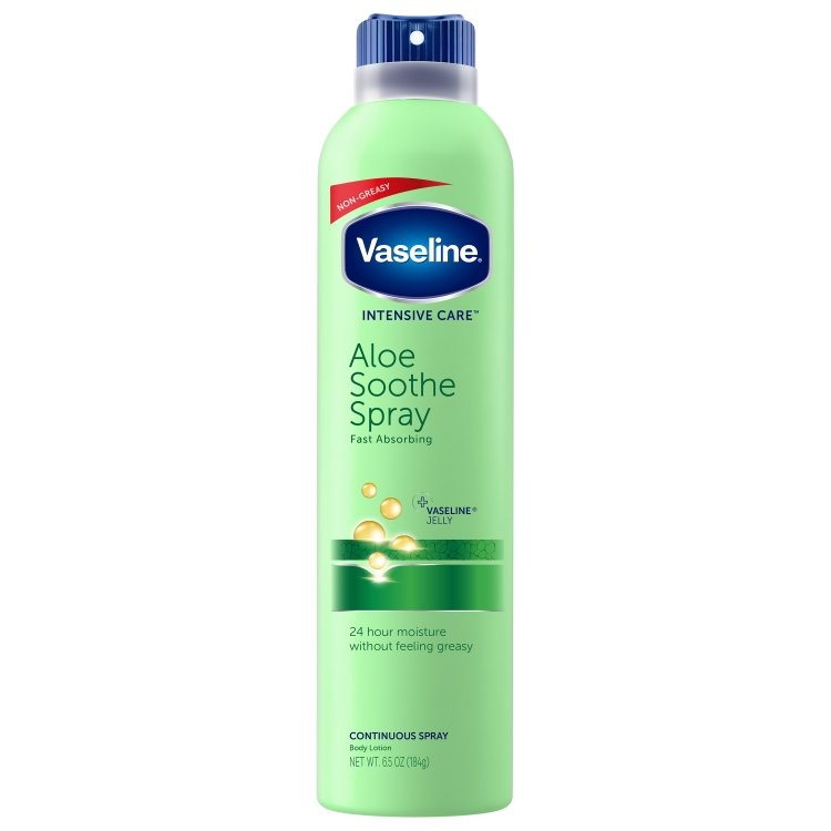 Vaseline Aloe Soothe Spray Moisturizer  6.5 oz