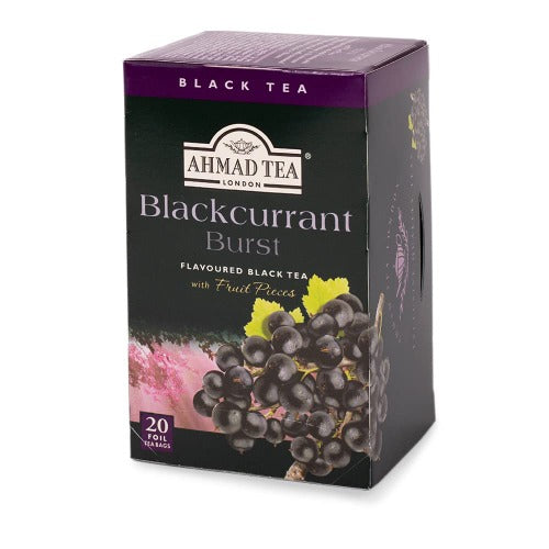 Ahmad Tea London Blackcurrant Burst Black Tea 20 ct