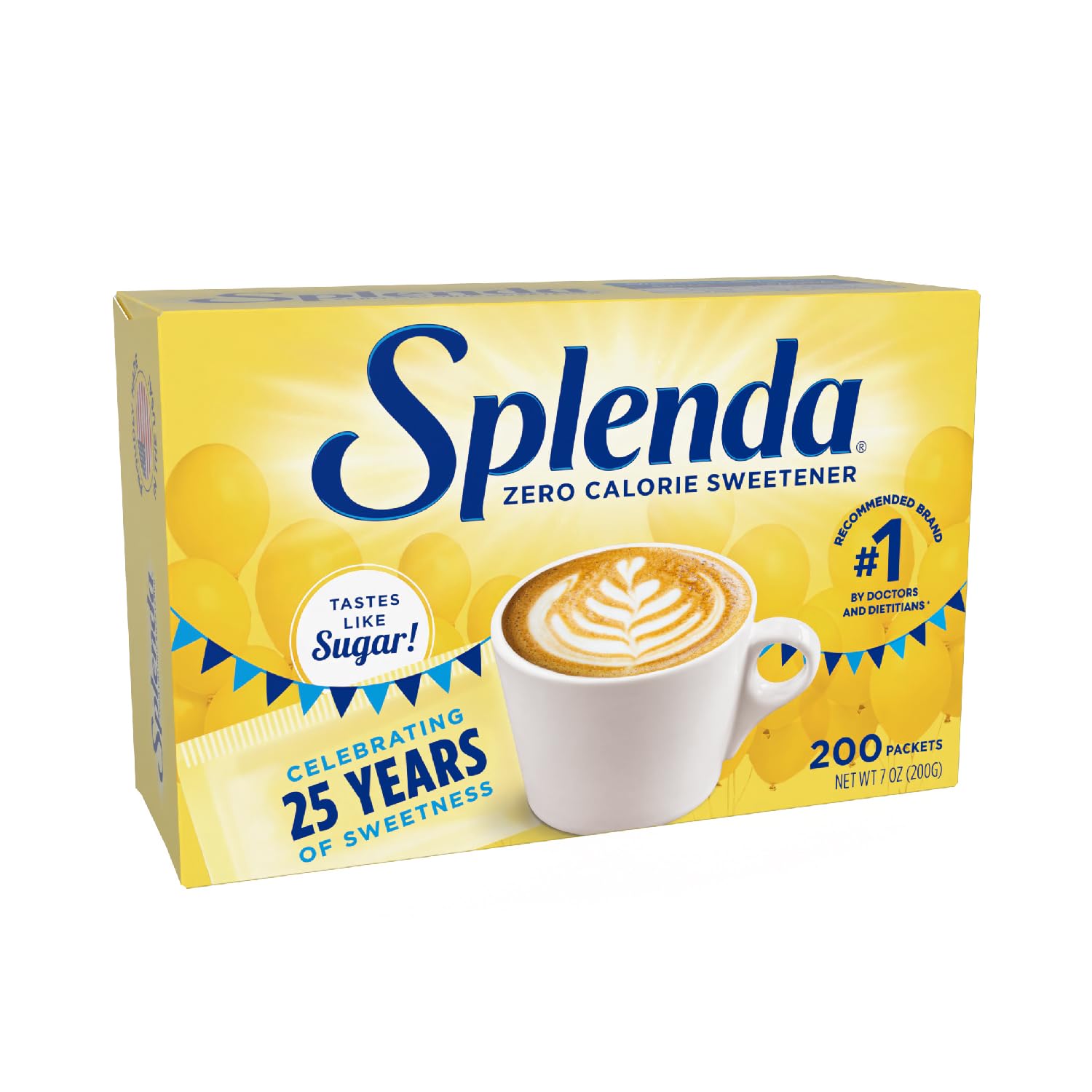 Splenda Sweetener Packets 200 ct