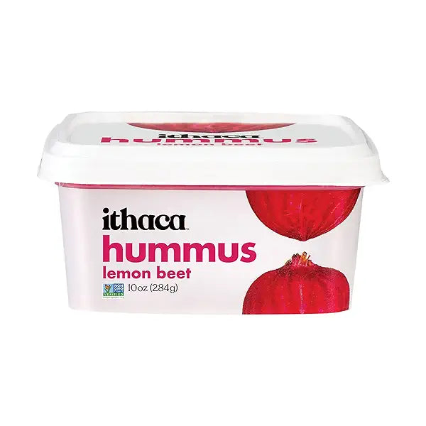 Ithaca Lemon Beet Hummus 10 oz