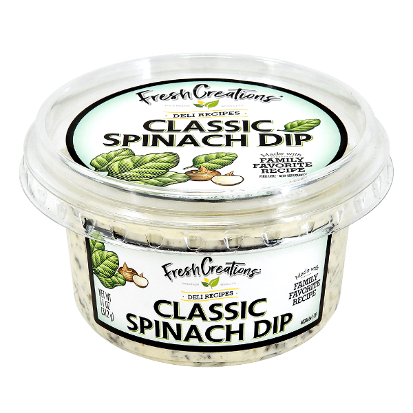 Fresh Creations  Classic Spinach Dip 11 oz