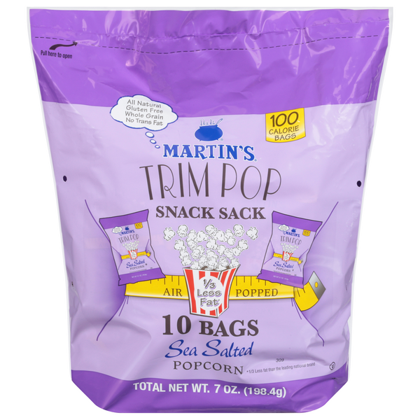 Martin's Trim Pop Snack Sack 7 oz