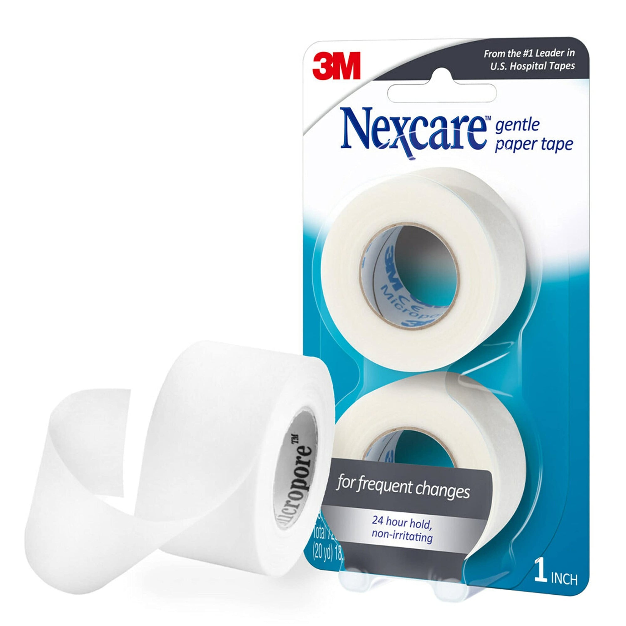 Nexcare 1" Tape Roll 2 ct