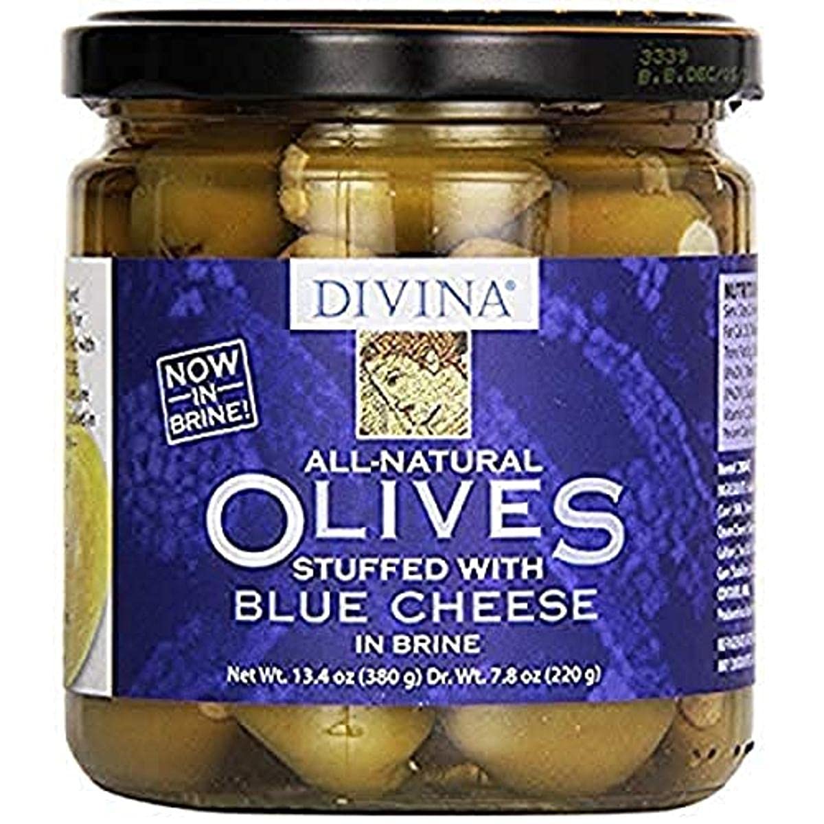 Divina Blue Cheese Stuffed Olives  7.8 oz