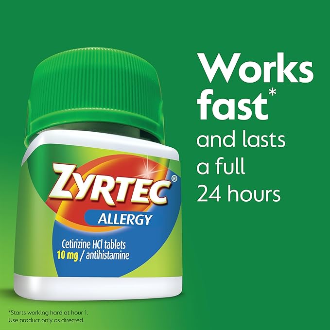 Zyrtec Allergy Tablets 10 mg 70 ct