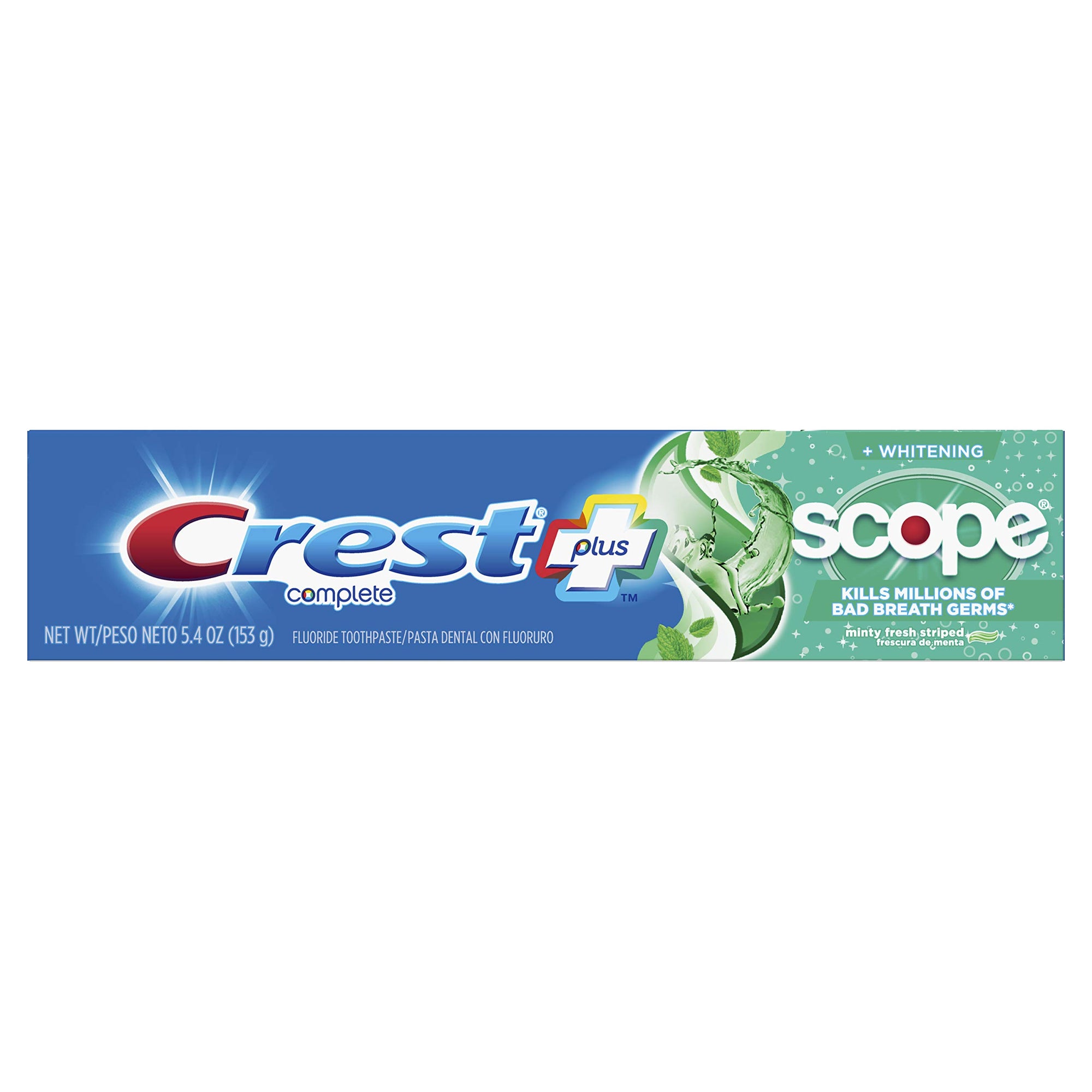 Crest Plus Scope Minty Toothpaste  5.4 oz