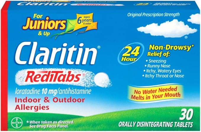 Claritin RediTabs Junior 10 mg  30 ct