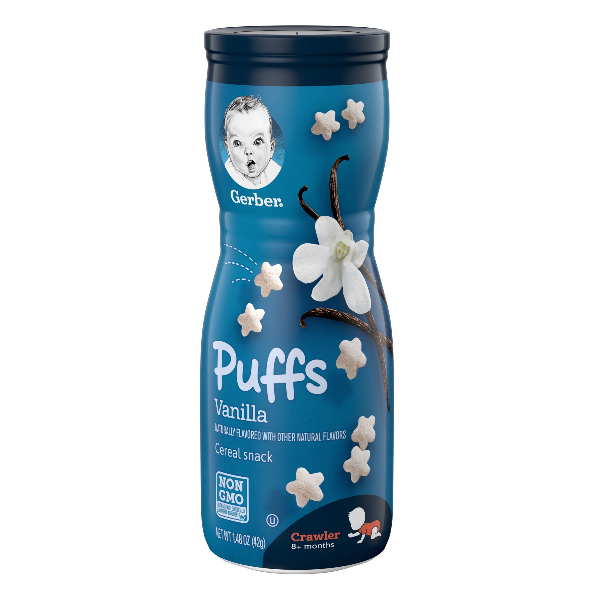 Gerber Snacks Puffs Vanilla 1.48 oz