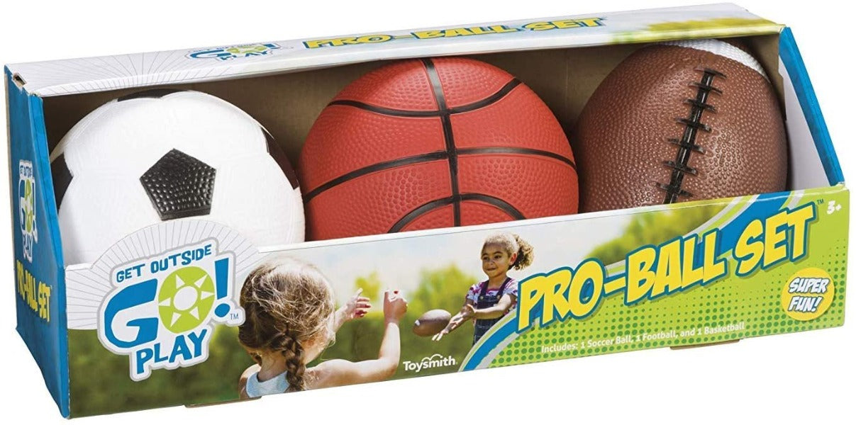 Go! Pro-ball Set of 3