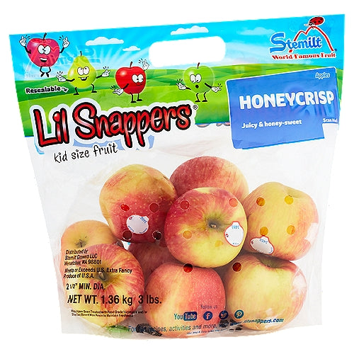 Fresh Little Snapper Honeycrisp Apples 3 lbs