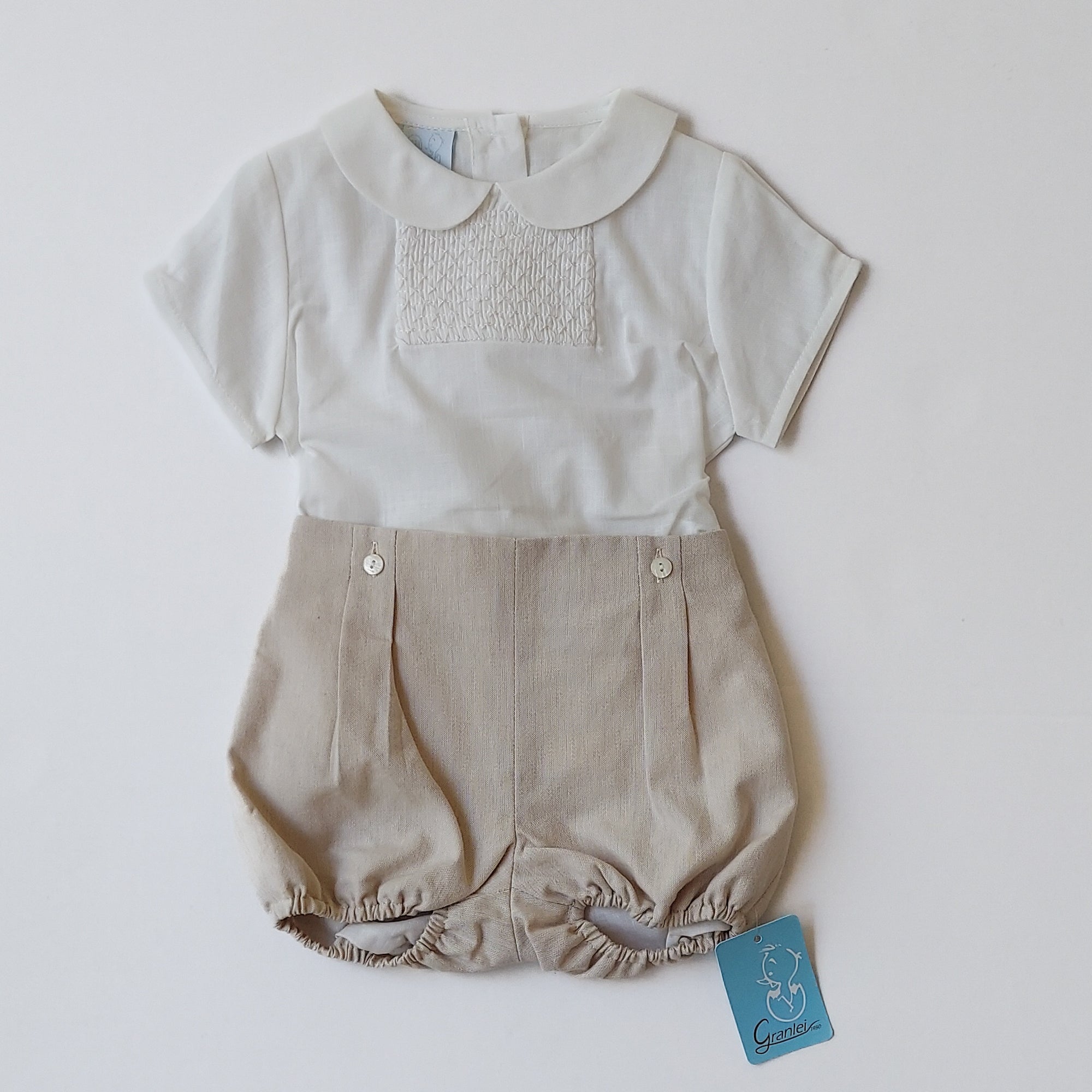 Granlei Linen Summer Set 9-12 Months