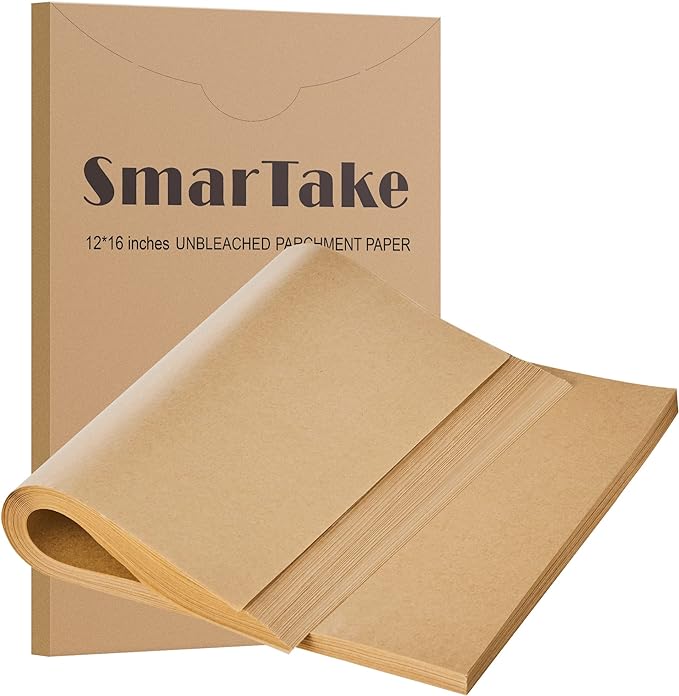 Smartake Parchment Paper Sheets 12x16 inch 200 ct