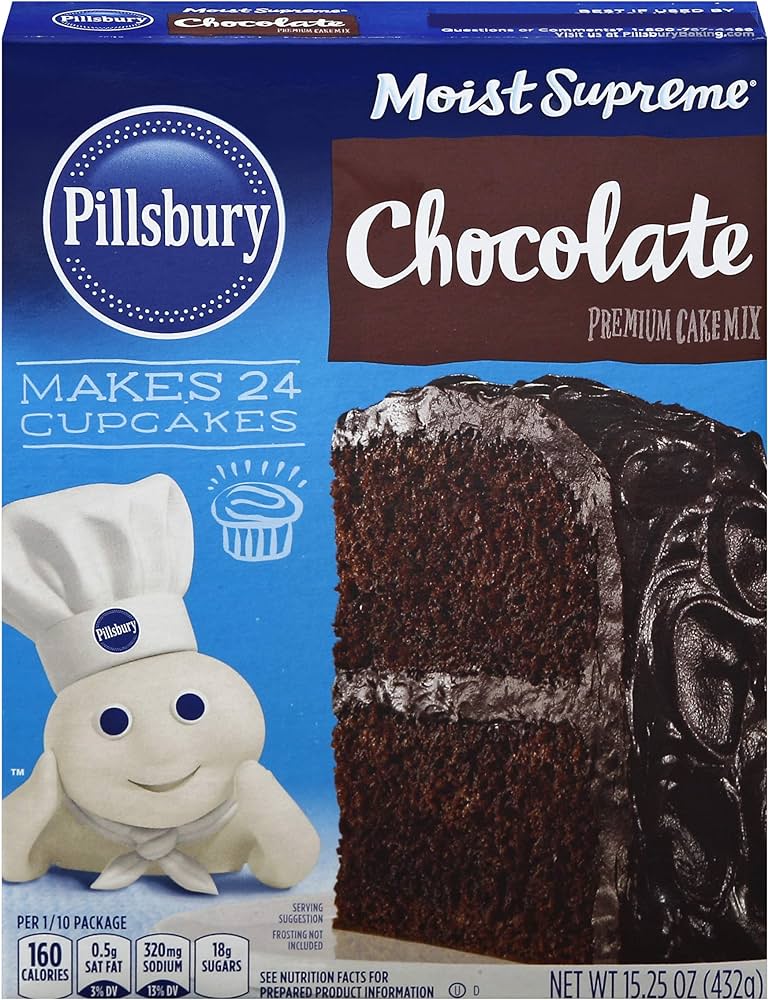 Pillsbury Moist Supreme Chocolate Cake Mix 15.25 oz