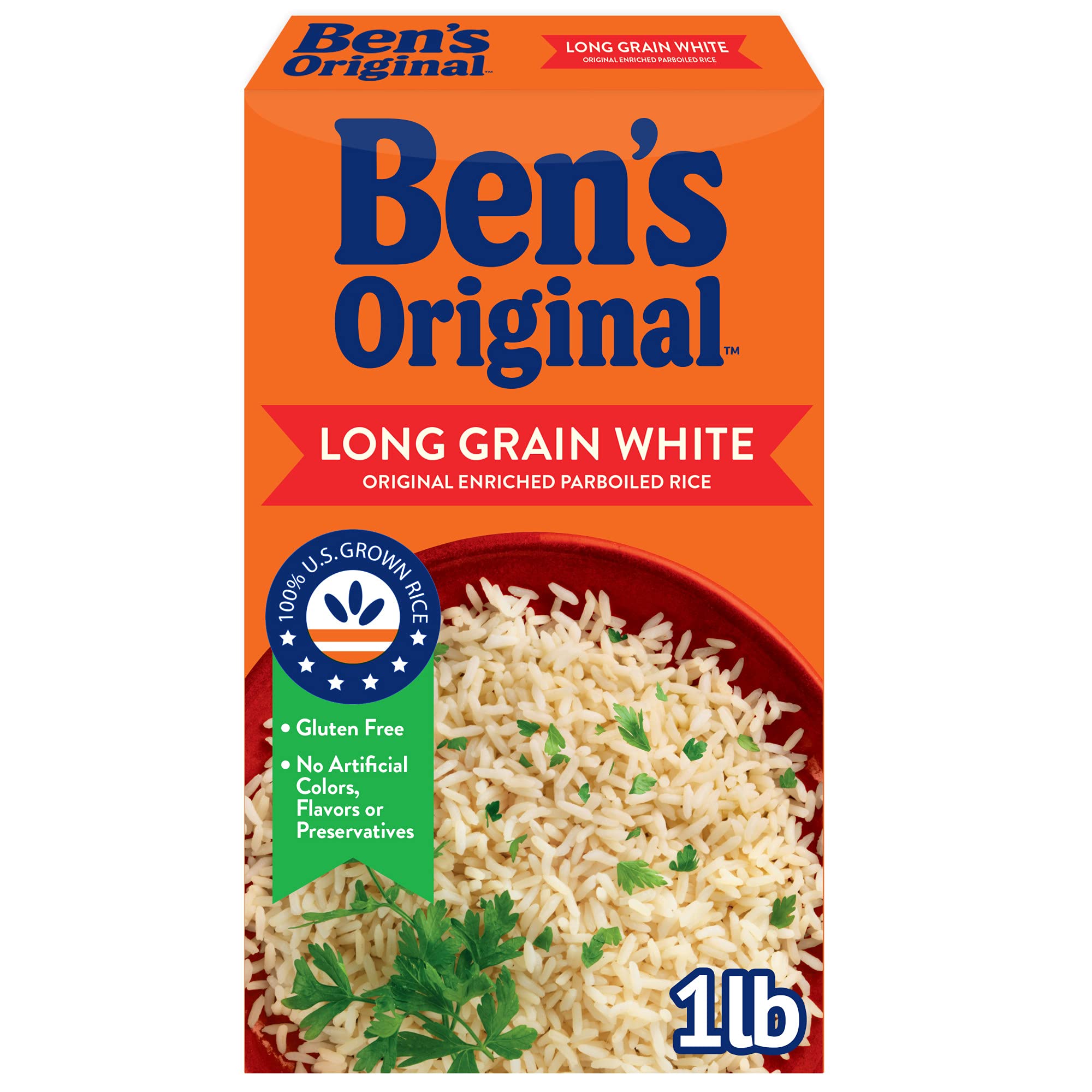 Ben's Long Grain White Parboiled Rice  16 oz