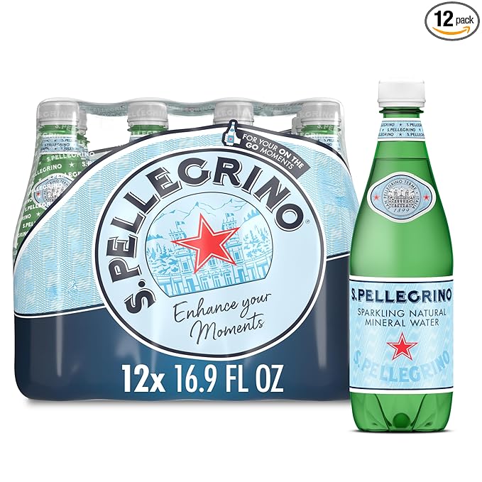 San Pellegrino Sparkling Natural Mineral Water 750 ml 12 ct