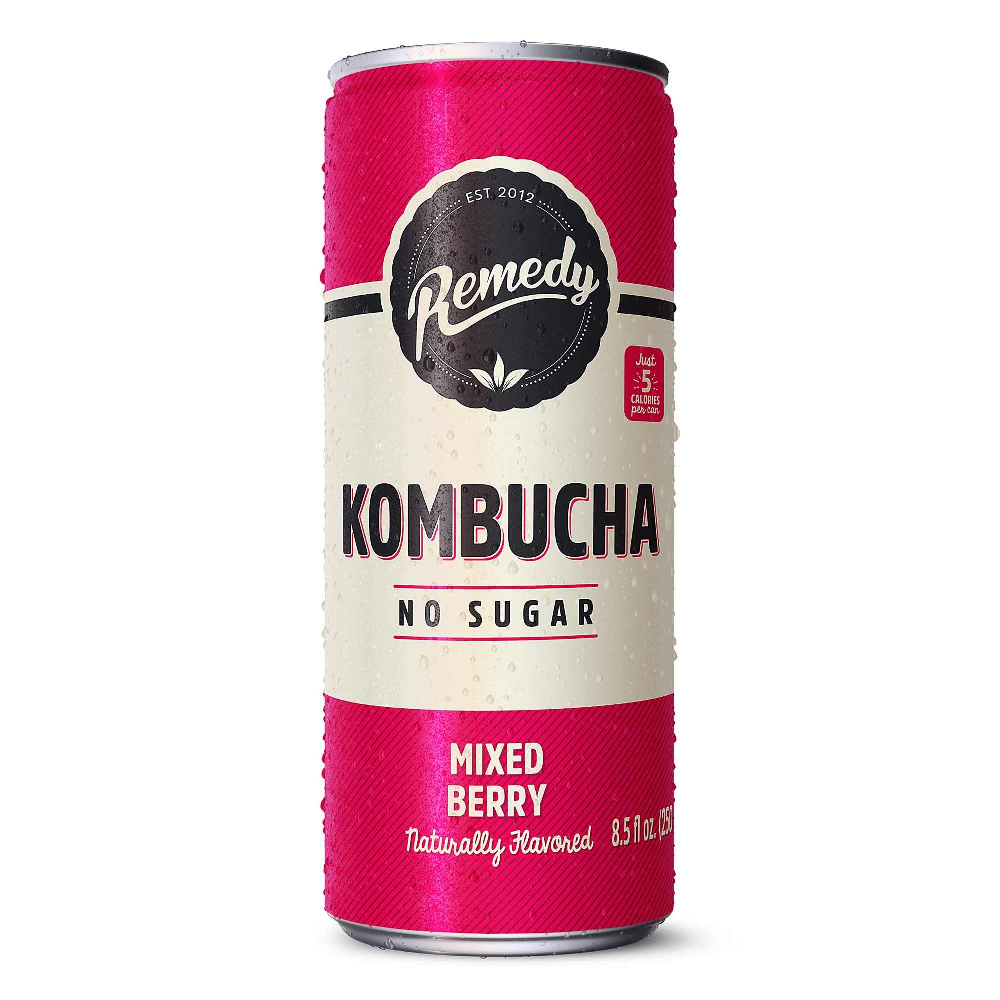 Remedy Kombucha No Sugar Mixed Berry 11.2  oz