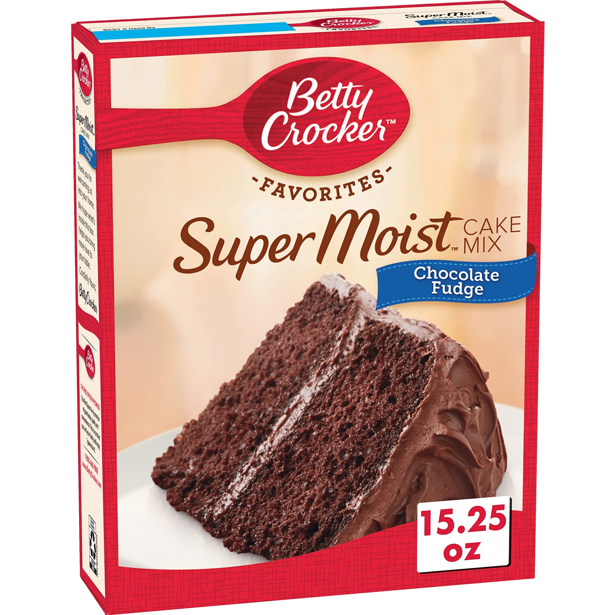 Betty Crocker Super Moist Chocolate Fudge Cake Mix  15.25 oz